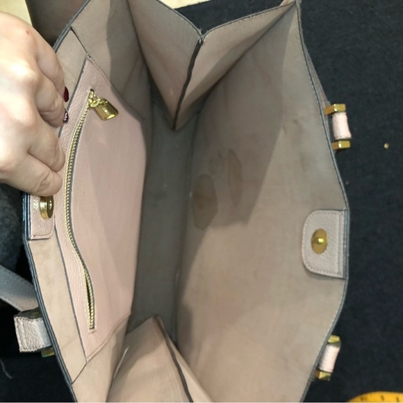 Steve Madden Blush Pink Multi-Pocket Tote Bag - Picture 9 of 14